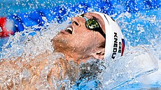 Znaka� Miroslav Knedla p�i rozplavbách na 50 m znak na MS v Singapuru.