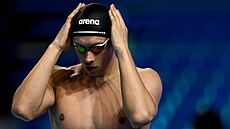 Plavec Jan ejka na svtovém ampionátu v Singapuru.