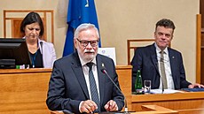 Místopedseda Senátu Jií Oberfalzer z ODS na konferenci Korespondenní volba,...