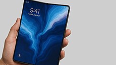 Vizualizace skládacího iPhonu