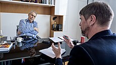 Bývalý prezident Milo Zeman pi rozhovoru pro iDNES.cz (6. 8. 2025)