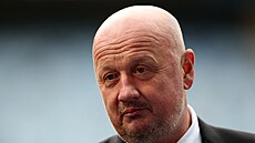 éf Plzn Adolf ádek ped zápasem proti Glasgow Rangers