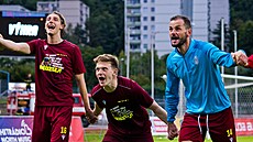 Ústí nad Labem, 2. 8. 2025, FK Viagem Ústí nad Labem - Sparta Praha B, druhá...