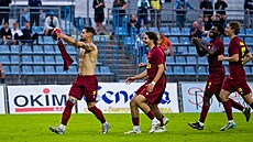 Ústí nad Labem, 2. 8. 2025, FK Viagem Ústí nad Labem - Sparta Praha B, druhá...