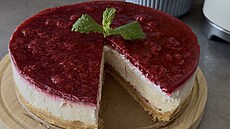 Nepeený malinový cheesecake podle Jindicha Tona