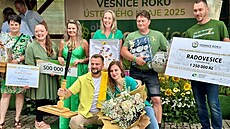 Vítzem krajského kola se stala obec Radovesice