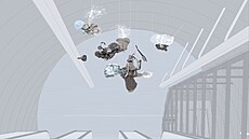 Vizualizace budoucí stanice metra D Pankrác