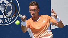 Jií Leheka na turnaji v Torontu