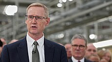 Odstupující �éf Jaguaru Adrian Mardell na snímku ze 7. dubna 2025.