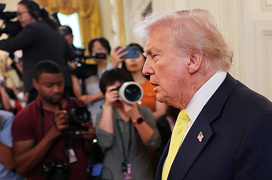 Americký prezident Donald Trump (7. srpna 2025)