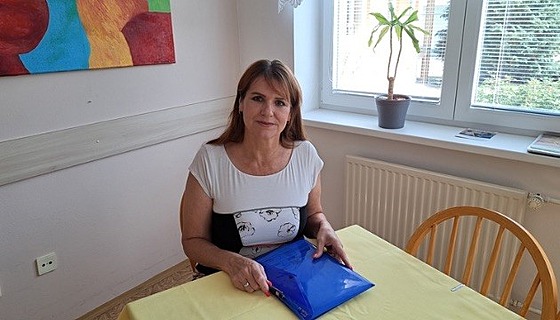 �editelce Sociálních slu�eb m�sta Velké Mezi�í�í Jan� Nachtigalové d�lá...