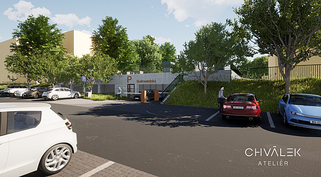 Nápad vybudovat u gymnázia parkovit a zárove sportovit vyplynul z...