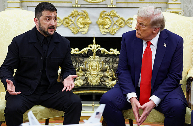 Otočil Trump vůči Ukrajině? Uvidíme, možná si jen nevidí do pusy
