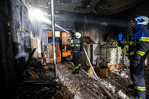 Poár v mateské kole v Jaromi (13. srpna 2025)