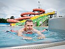 Robert Havln je mistr plavk v turnovsk Makov zahrad.