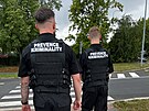 Patroly bezpenostn agentury na praskm Jinm Mst