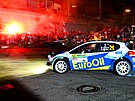 Pi pten non mstsk rychlostn zkouce Barum Czech Rally v prostoru...