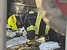 Hasii  pi likvidaci poru haly v prmyslovm parku u monovskho letit...