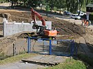 Dlnci pi rekonstrukci rybnk spadajcch do pstovsk vodrensk soustavy...