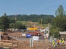 Ppravn prce na tunelu v Doln Radechov na budoucm obchvatu Nchoda (15....