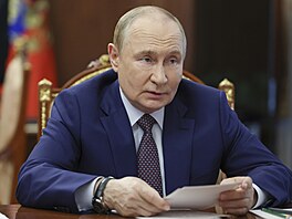 Ruský prezident Vladimir Putin (12. srpna 2025)