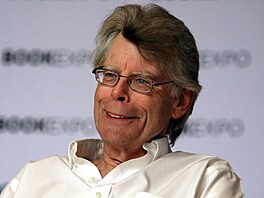 Americký spisovatel Stephen King (4. dubna 2008)