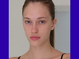 Finalistka sout�e Elite Model Look 2025 x Omoda Adéla Tvardíková