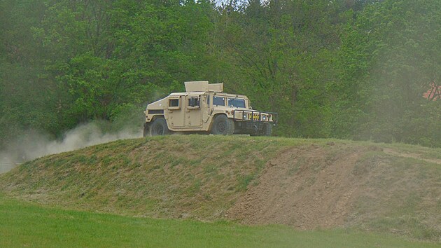 HMMWV - High Mobility Multipurpose Wheeled Vehicle.