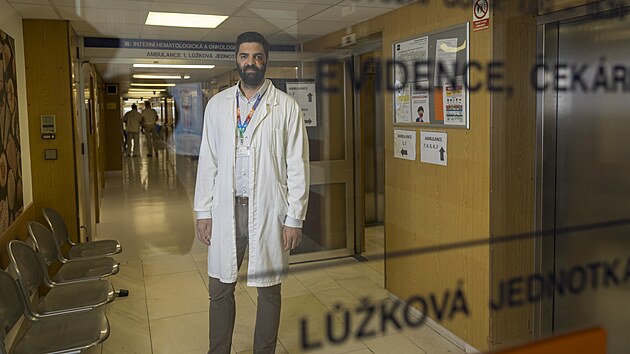 Michal Eid, onkolog z Intern hematologick a onkologick kliniky FN Brno a Lkask fakulty Masarykovy univerzity