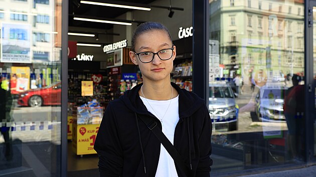 Test prodeje alkoholu a cigaret mladistvm. Tabk Relay u hlavnho ndra v Brn. (5. srpna 2025)