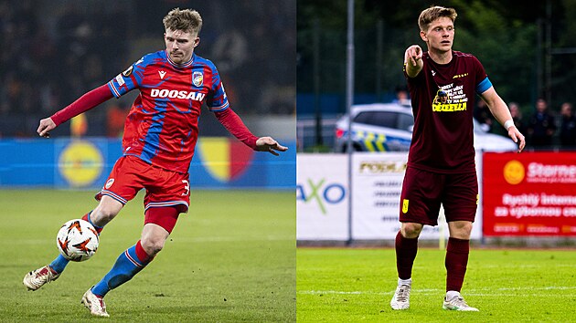 Najdi sedm rozdíl� - vlevo fotbalista Pavel �ulc je�t� v dresu Plzn�, vpravo...