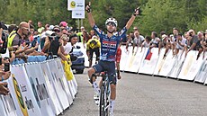 Belgický cyklista Junior Lecerf z týmu Soudal Quick-Step ovládl druhou etapu...