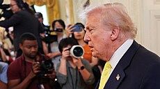 Americký prezident Donald Trump (7. srpna 2025)