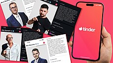 Politická kampa strany Motoristé sob do voleb 2025 na seznamce Tinder. (15....