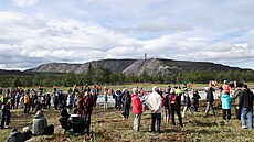 Dvoudenní pesun 113 let starého historického kostela dnes zaal ve védské...