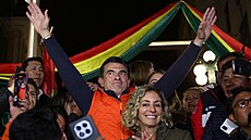 Bolivijský prezidentský kandidát, senátor Rodrigo Paz z Kesanskodemokratické...