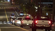 Federální agenti a policisté hlídkují ve Washingtonu, D.C. poté, co americký...