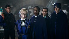 Snímek z druhé �ásti druhé série kultovního seriálu Wednesday produkce Netflixu.