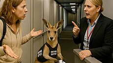 klokan letenka AI internet umlá inteligence