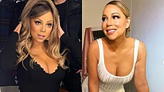 Zpvaka Mariah Carey na Instagramu (2025)