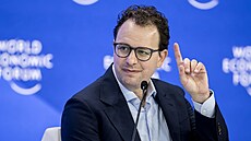 Dario Amodei, zakladatel start-upu Anthropic. (23. ledna 2025)