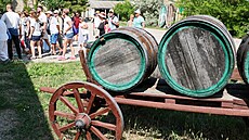 Vina�ství v Koktebelu na jihu Ruskem okupovaného Krymu láká turisty k...