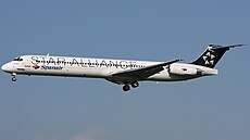 Letoun Spanair MD-82 imatrikulace EC-HF pouhý m�síc p�ed nehodou