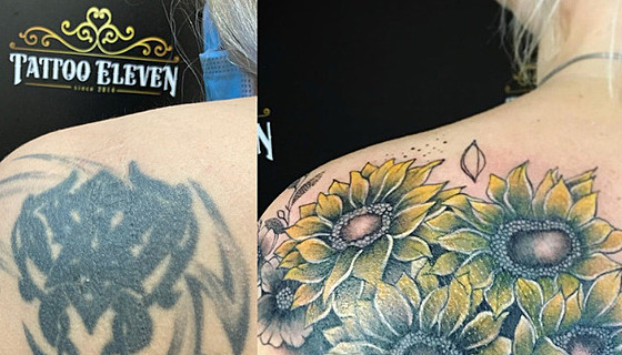 P�ed�lávky jsou t잚í disciplína, i p�es to se jí majitelka Tatto Eleven...