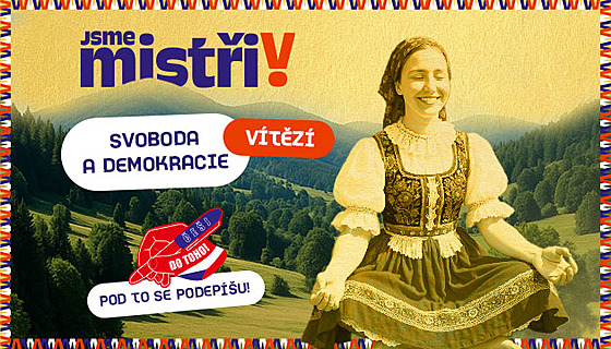 �e�i a �e�ky, pod to se podepi�te! Jsme mist�i