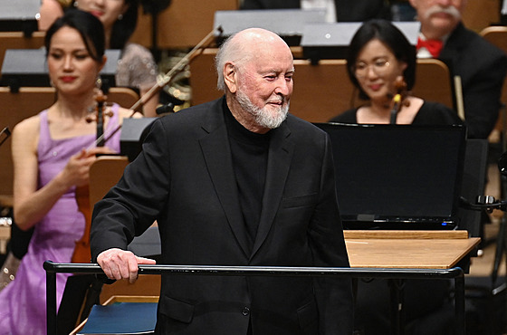 Oscarový skladatel filmové hudby John Williams. (26. dubna 2023)