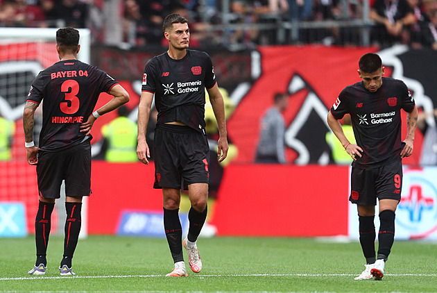 Hoffenheim otočil zápas s Leverkusenem. V základu hráli Schick, Coufal i Hranáč