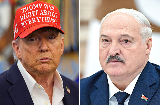 Donalde, přerušili nás. Že by Putin? Žertování po drátě sblížilo Trumpa s Lukašenkem