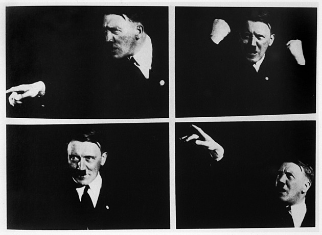Hitler nacvičoval gesta diktátora, fotky z tajné generálky měly navždy zmizet
