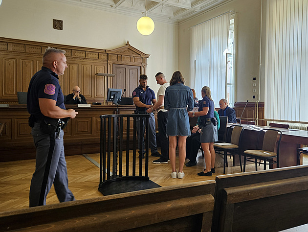 Mladý pár z Ukrajiny si u Krajského soudu v Brn vyslechl trest na tyi roky...